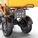 3-Rad-Elektroroller mit Sattel 1000W Modell F2