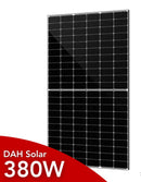 36x380 W DAH Solarpanel,PV Module, Balkonkraftwerk, IP68, MC4-komp. Kabel, schwarz, 0% Mwst, 36stk/Palette