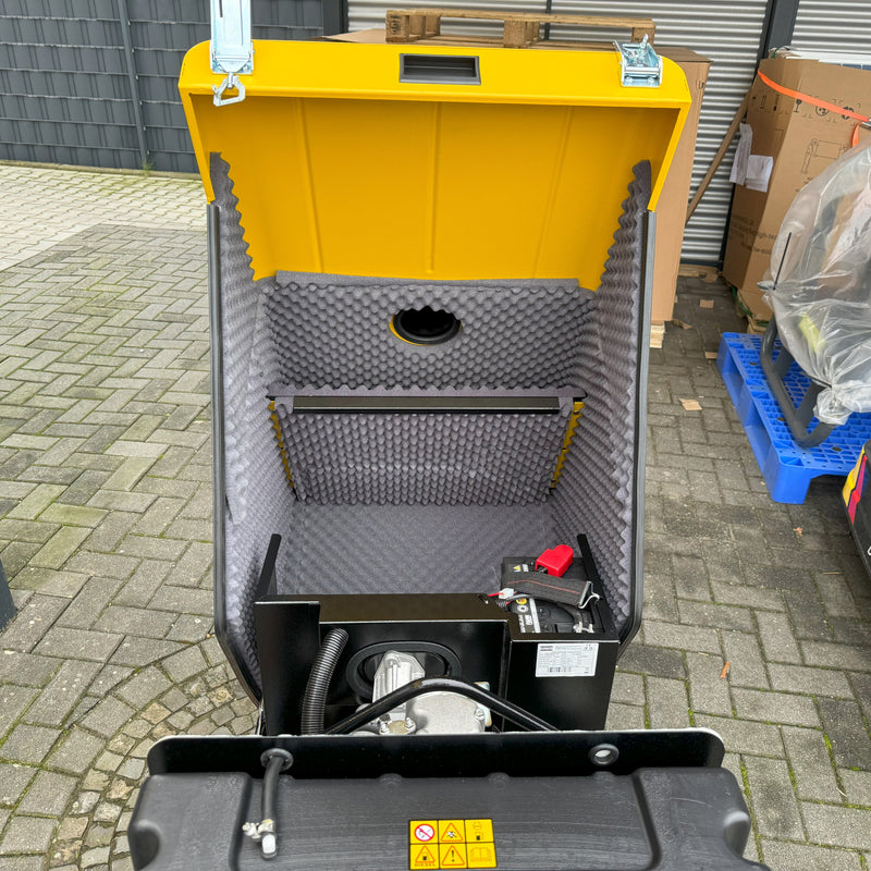 6,9kVA Atlas Copco Diesel Stromaggregat QEP S7 230 & 400 V