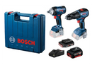 Werkzeugset 18V Bosch 06019K0003 1x2.0, 1x5.0Ah