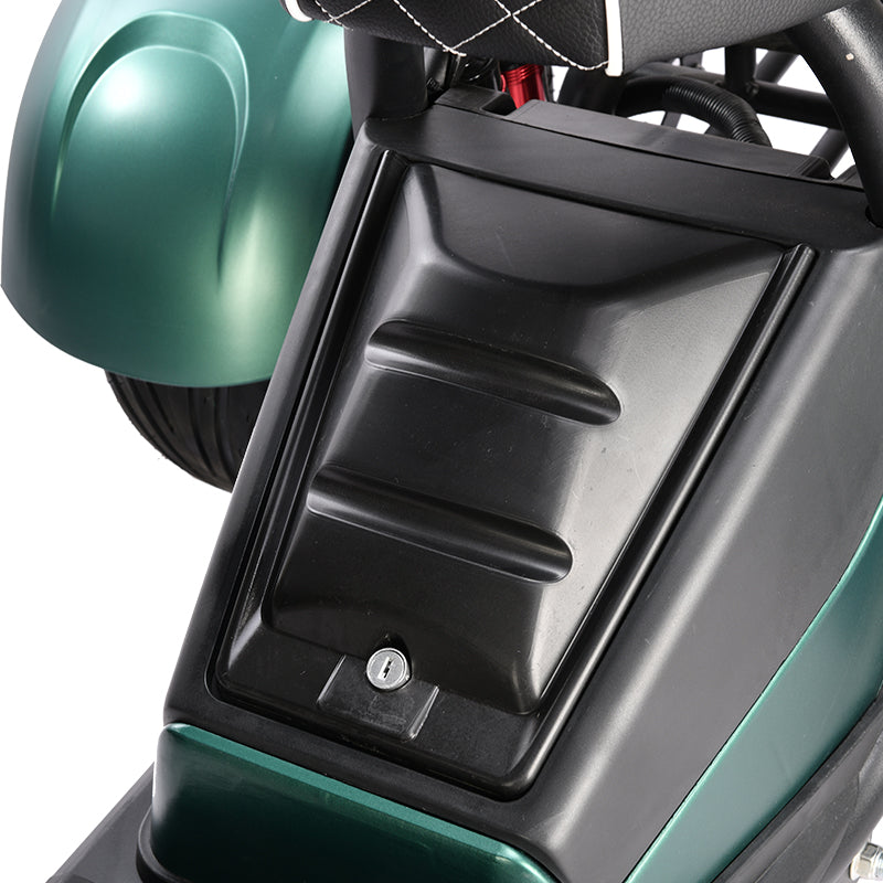 3-Rad Elektro-Dreirad City Coco HM-3 einstellbare Autonomie (20 Ah / 40 Ah)