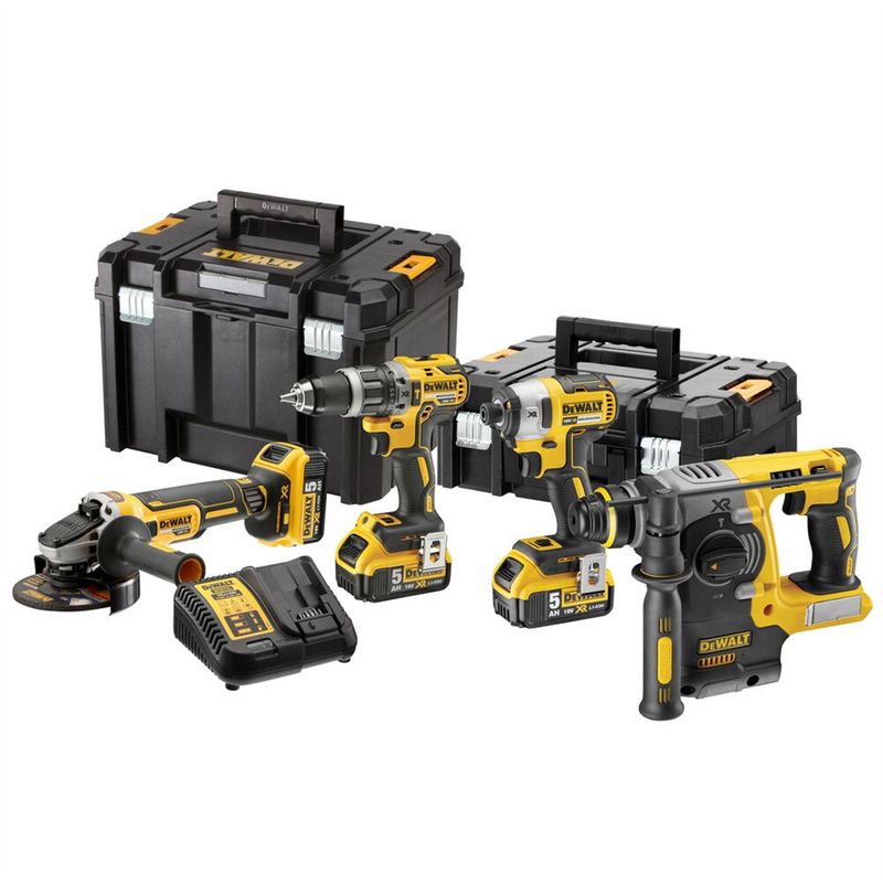 Werkzeugset 18V DeWalt XR DCK422P3T 3x5.0Ah