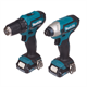 Werkzeugset 12V Makita CXT CLX224X 2x1.3Ah