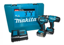 Werkzeugset 18V Makita LXT DLX2142S 2x3.0Ah