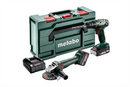 Werkzeugset 18V Metabo CAS COMBO SET 2.4.3 1x4.0Ah, 1x2.0Ah
