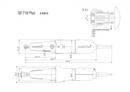 Geradschleifer Metabo GE 710 Plus